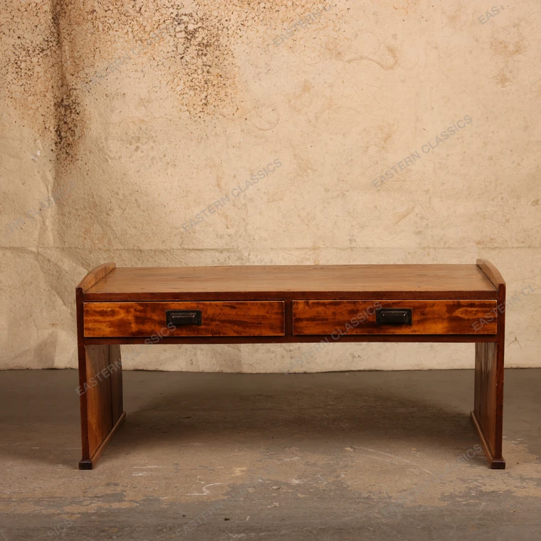 Vintage Japanese Tsukue Floor-Seating Low Desk, Early Showa 1927-1945 | SKU: 26J-0103 - 1