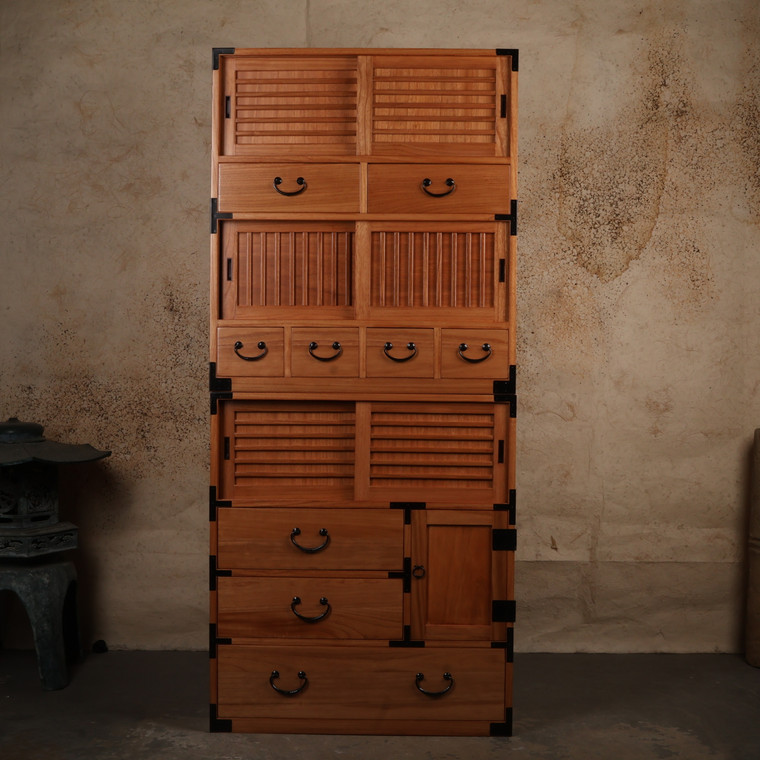 Japanese Tansu Style Merchant Chest 260206