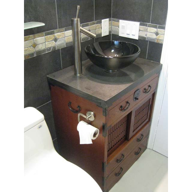 Japanese Tansu Style Vanity Chest Custom-Order Reference - 1