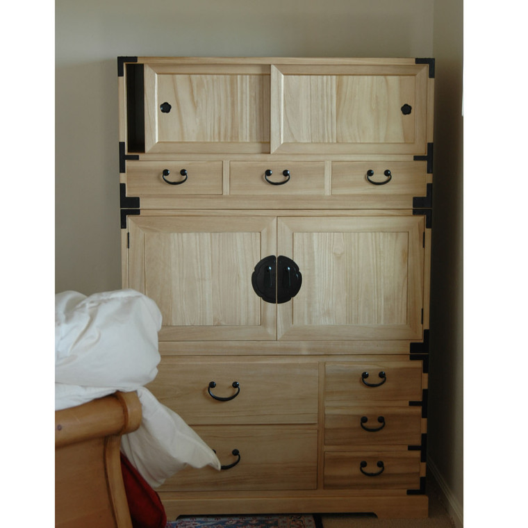 Japanese Style Kiri Wood Clothing Chest Custom-Order Reference - 1