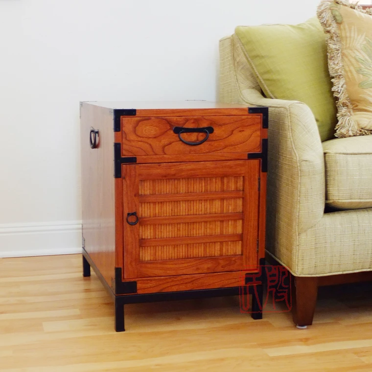 Japanese Tansu Style End Table Custom-Order Reference - 1