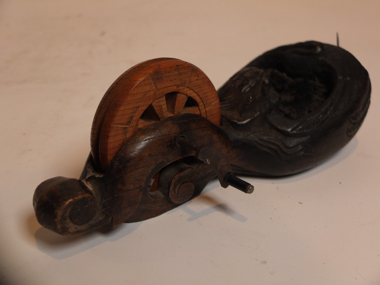 Antique Japanese Carpenter Tool Sumi Tsubo Ink Pot  (23O-340)