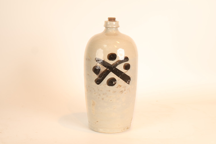 Vintage Japanese Sake Bottle Tokkuri (23O-362-4)