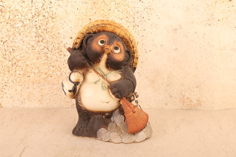 Japanese Shgaraki Garden Tanuki (24J-389)