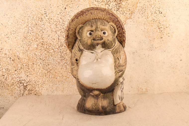 Vintage Japanese Shgaraki Garden Tanuki (24A-168)