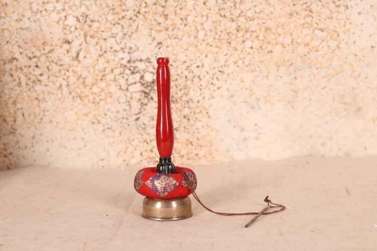 Vintage Japanese "Inkin" Hand Bell with a Striker (24N-118-2)