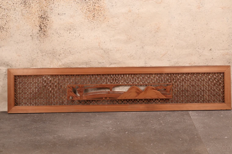 Vintage Japanese Shoin Panels Set (23O-418)