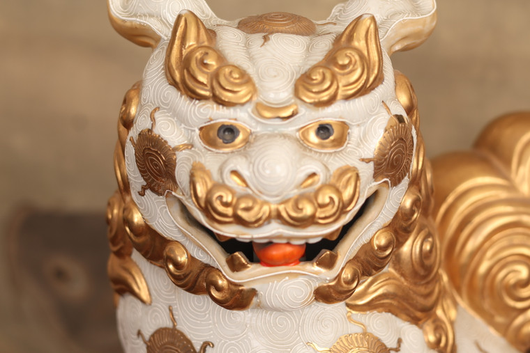 Vintage Japanese Kutani Shi Shi (Foo Dog) — 1980, Showa Era (SKU