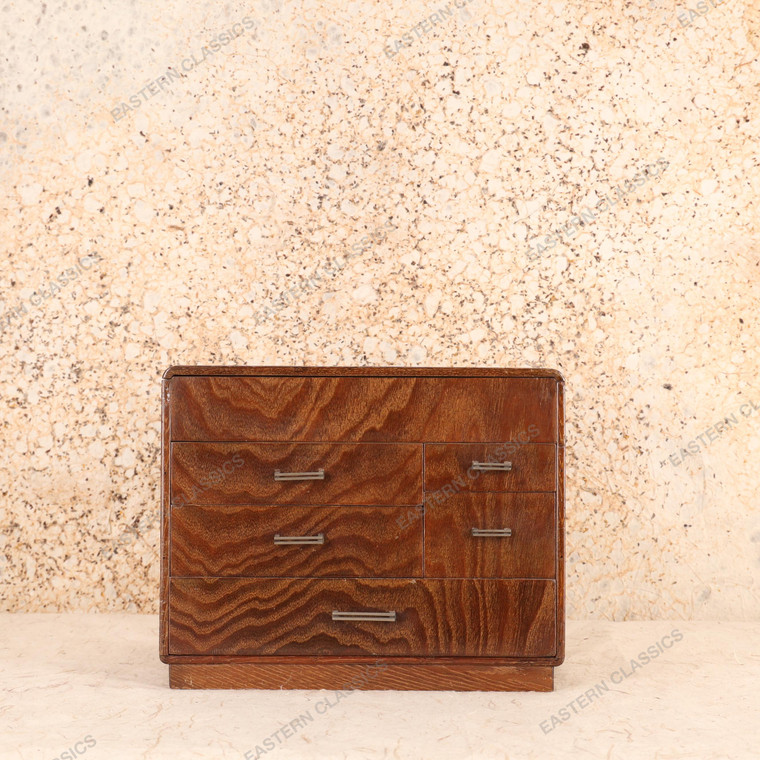 Antique Japanese Sewing Box — Wood, 1920, Taisho Era (SKU: 25M-336-3) - 1
