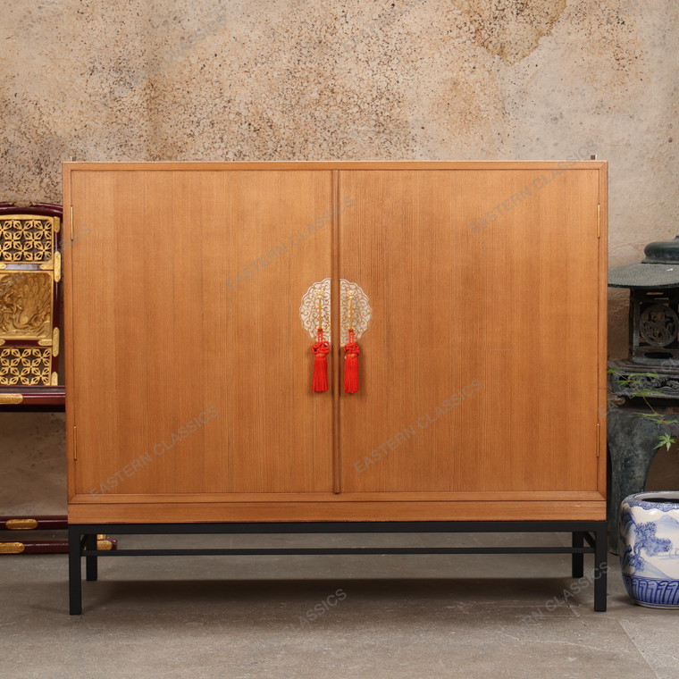 Antique Japanese Kamo Kimono Tansu Chest — Kirinoki, 1920, Taisho Era (SKU: 25M-A316-2) - 1