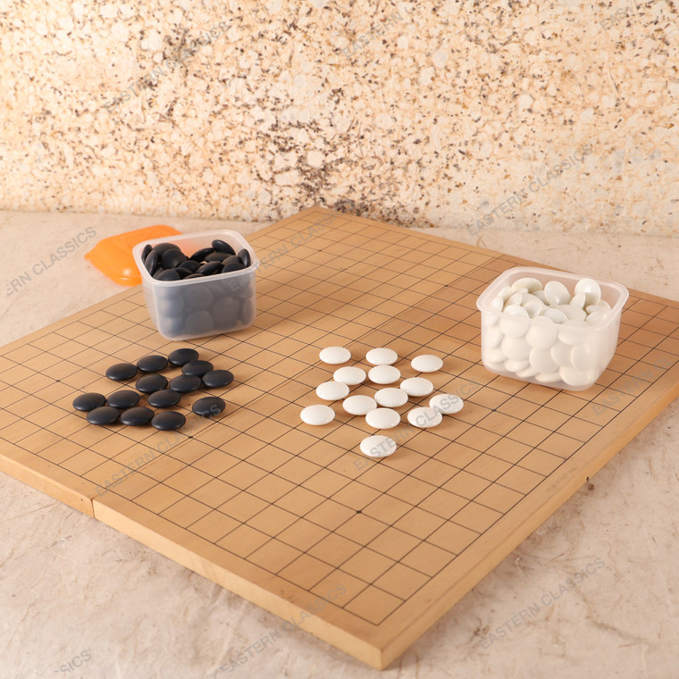 Vintage Japanese Go Board — Wood, 1980, Showa Era (SKU: 25S-471-4)