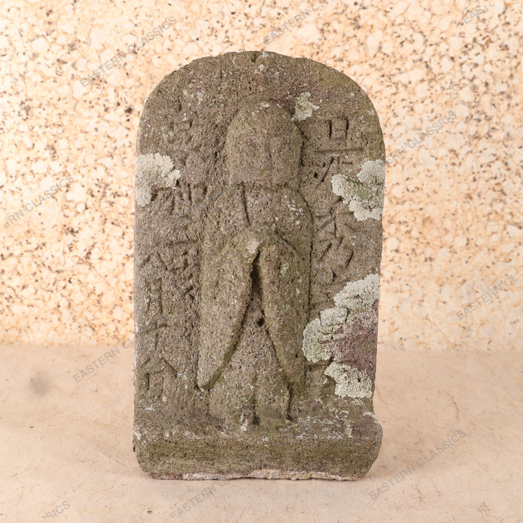 Antique Japanese Jizo Buddha — Stone, 1920, Taisho Era (SKU: 25S-765) - 1