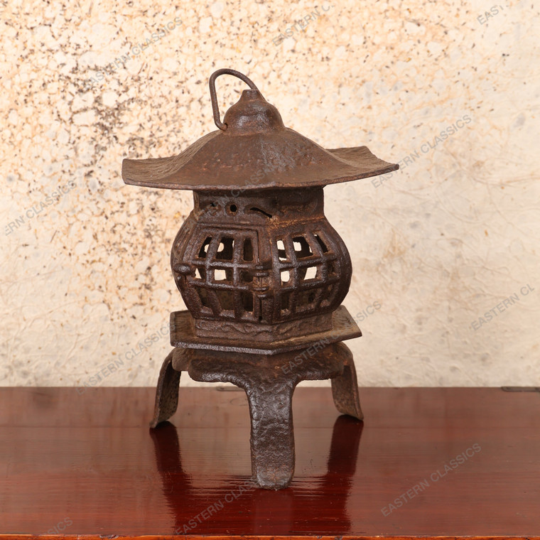 Antique Japanese Lantern — Iron (SKU: 25S-528) -