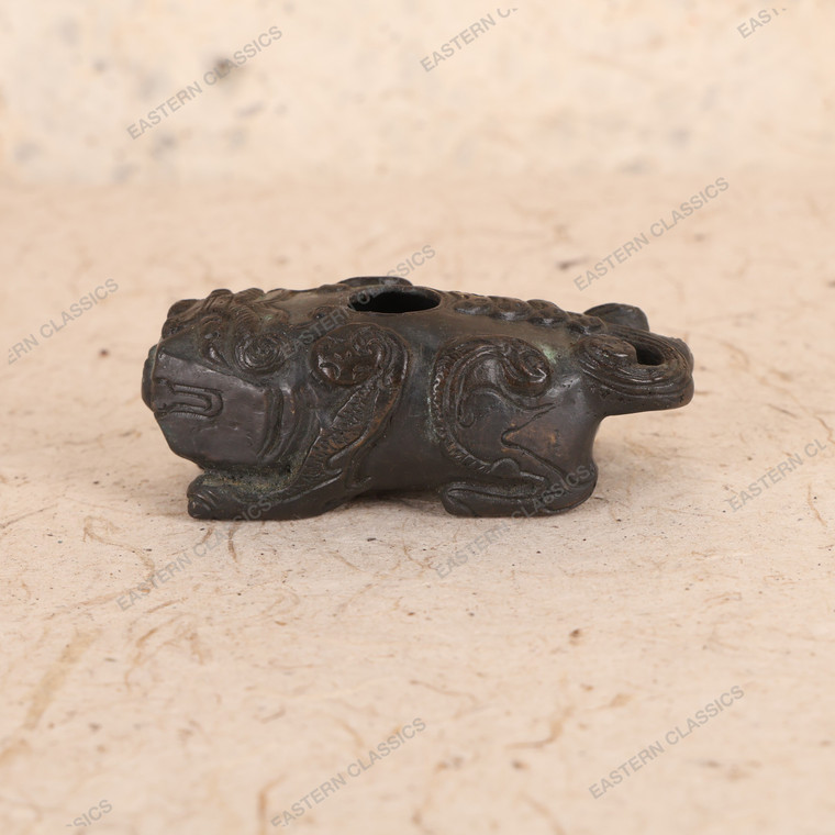 Antique Japanese "Suiteki" Water Drop For Calligraphy — Iron, 1910, Meiji Era (SKU: 25S-431) - 1