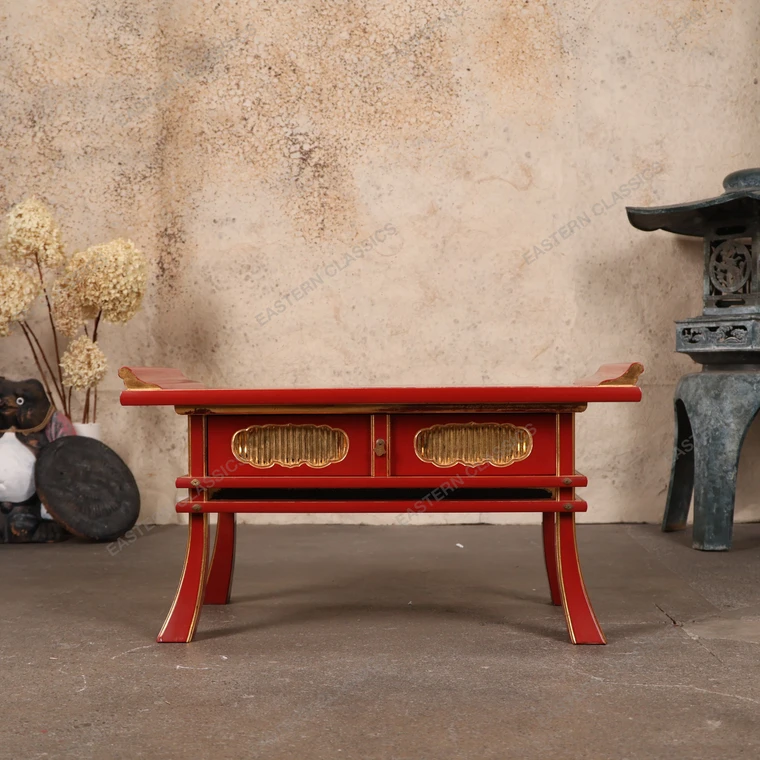 Antique Japanese Buddhist Altar Desk — Wood (SKU: 25S-747-1) -