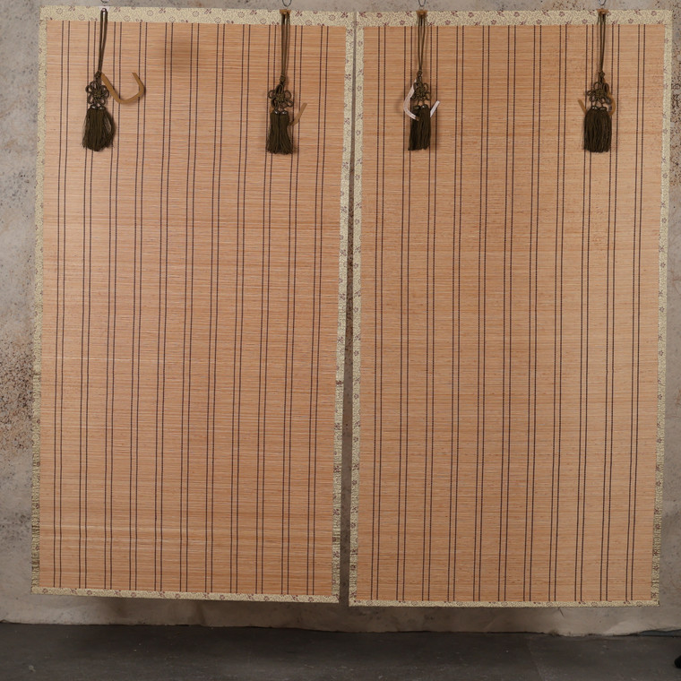 2 Panels Japanese Misu Sudare Window Screen Shade Blind  (25S-540-2)