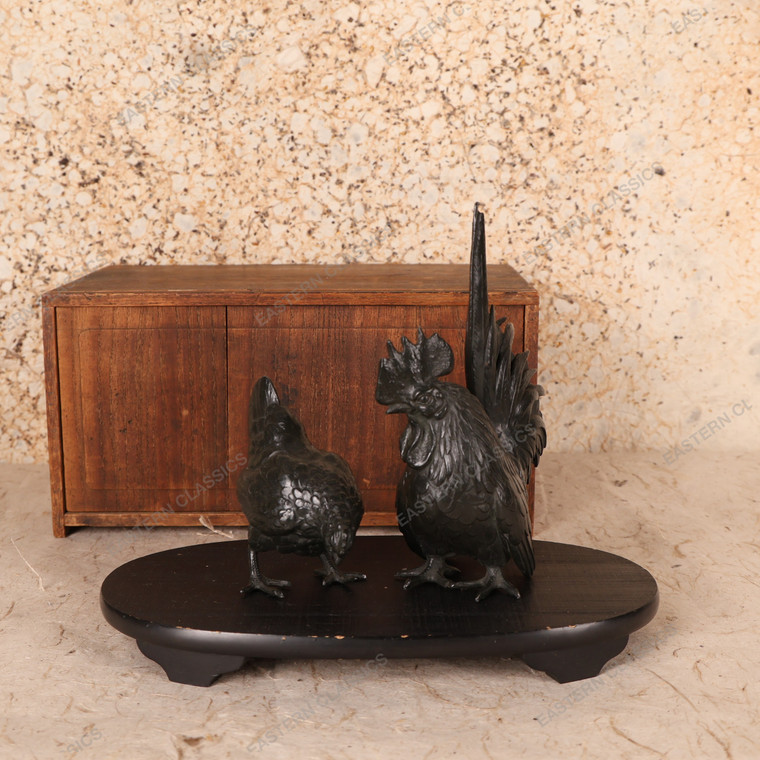 Antique Japanese Chicken — Bronze (SKU: 25S-771) -