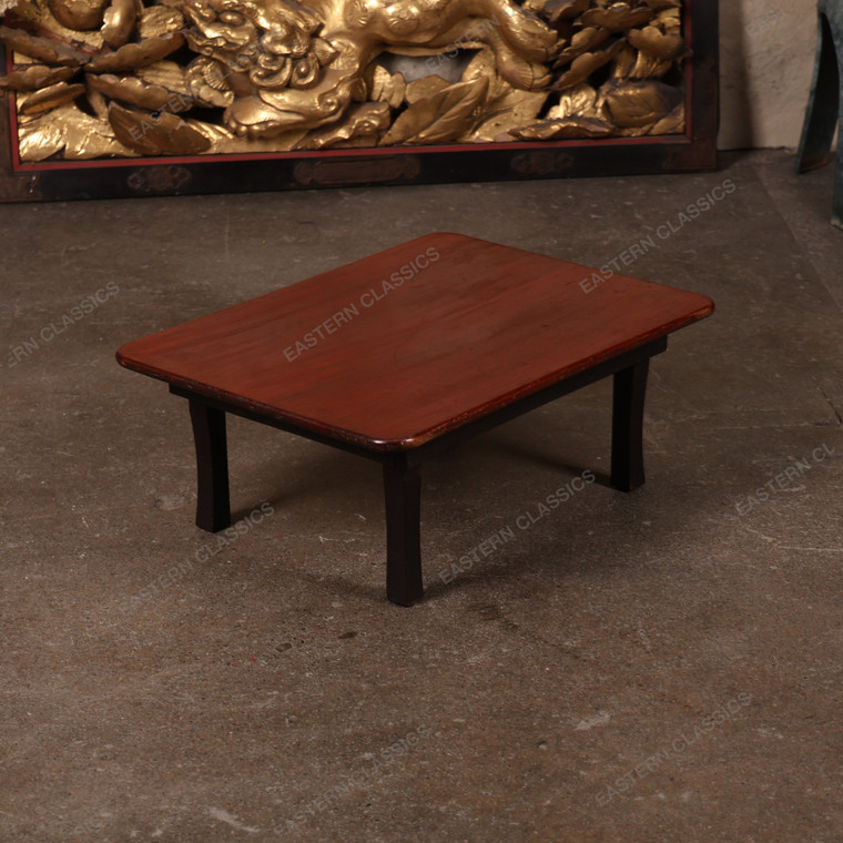 Vintage Japanese Small Folding Table — Wood, 1950, Showa Era (SKU: 25S-623) - 1