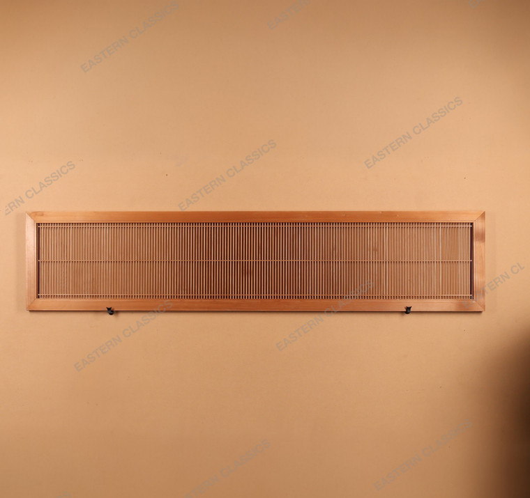 Antique Japanese Kumiko Ranma Transom — Architectural Wood Decor, 1920, Taisho Era (SKU: 24N-161-2) - 1