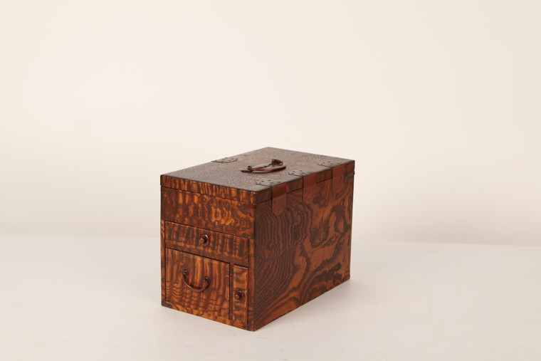 Antique Japanese Kakesuzuri Ink Box (24A-79-6)