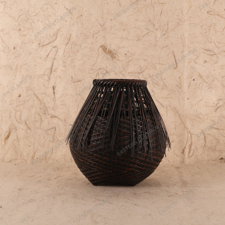 Vintage Japanese Flower Basket (SKU: 25D-013-3) -