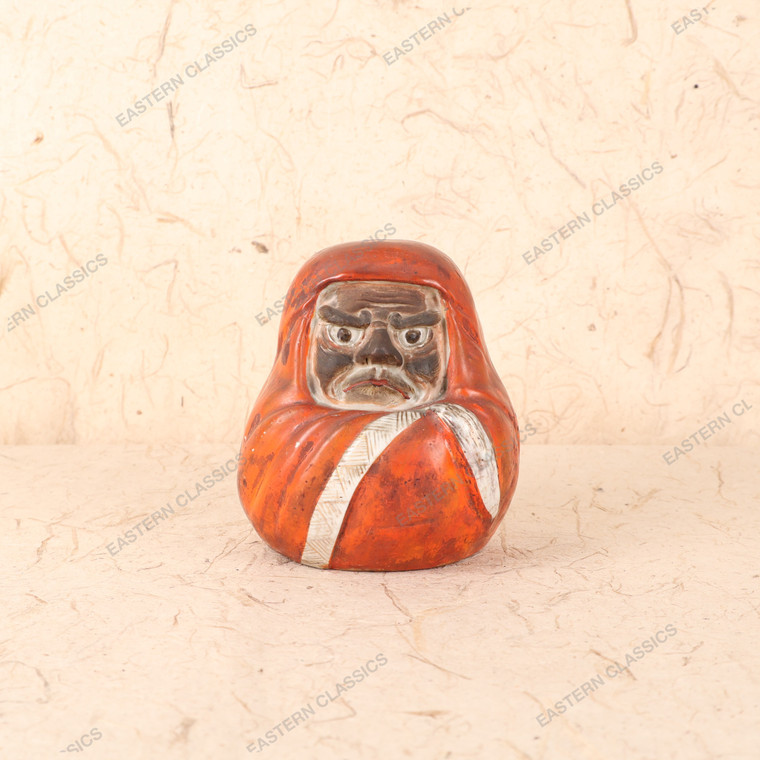 Vintage Japanese Daruma Doll (SKU: 25D-202) -