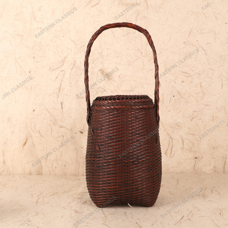 Vintage Japanese Flower Basket (SKU: 25D-307-1) -