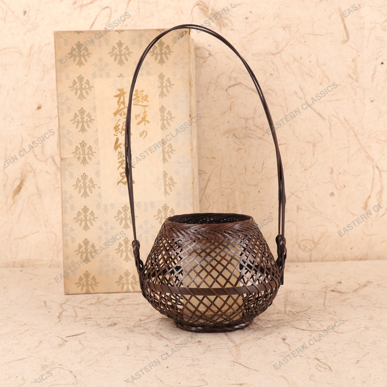 Vintage Japanese Flower Basket (SKU: 25D-265-2) -