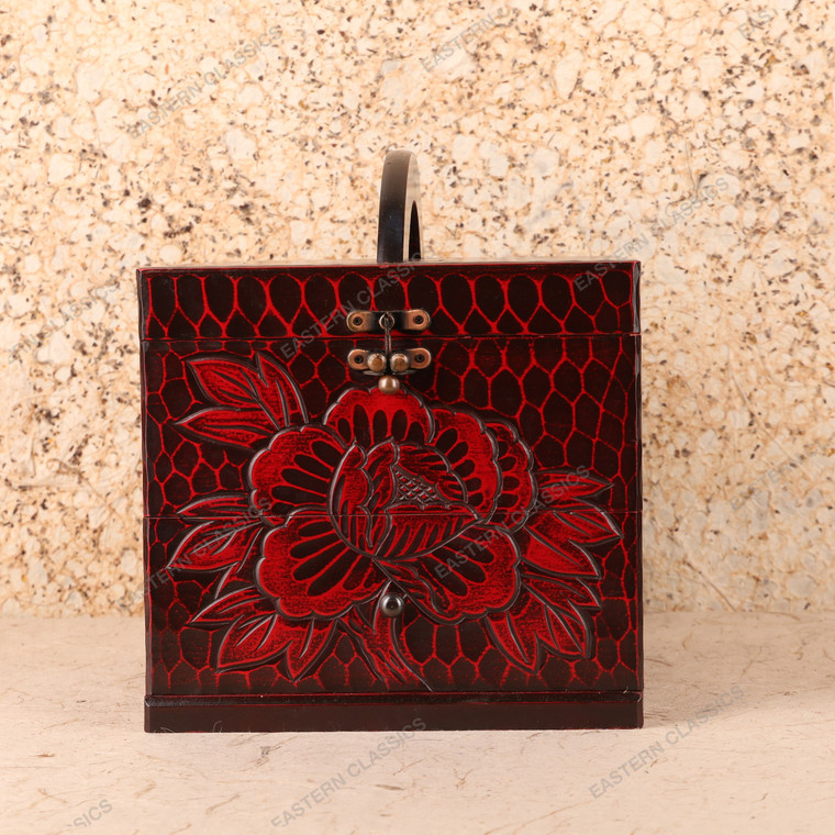 Vintage Japanese Sewing Box (SKU: 25D-059-2) - 