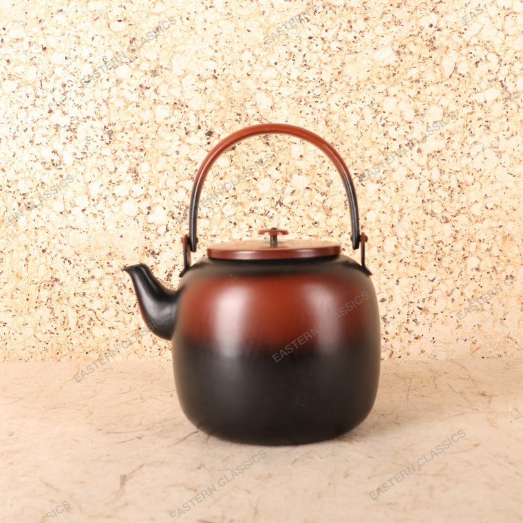 Small Items Vintage Japanese Kettle 1966 1989 Late — Iron, Showa Era (SKU: 26M-545) - 1