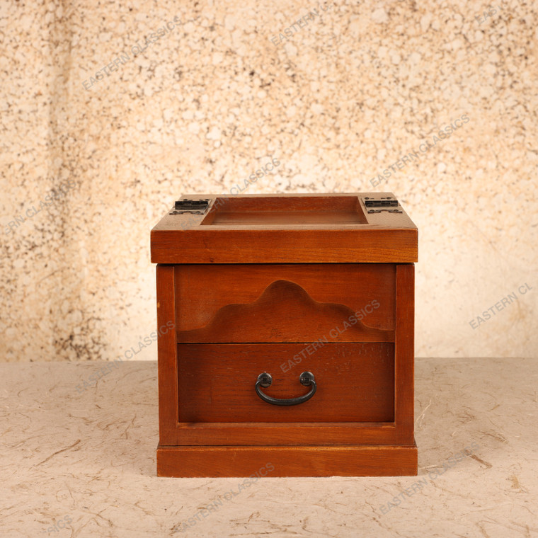 Vintage Japanese Haribako Sewing Box, Mid-Showa 1946-1965 | SKU: 26M-865-2 -1