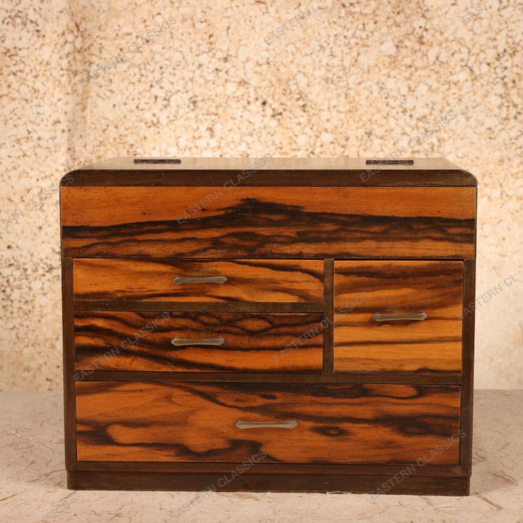 Vintage Japanese Hakobi Tansu Personal Chest, Early Showa 1927-1945 | SKU: 26M-573 -1