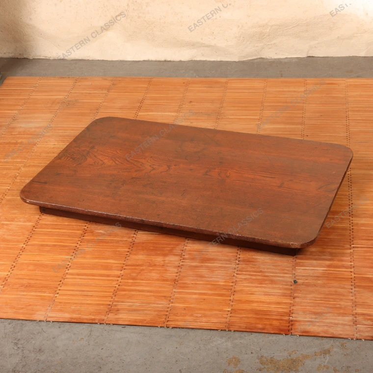 Vintage Japanese Chabudai Folding Low Table, Early Showa (1927