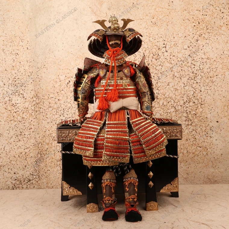 Vintage Japanese Yoroi Ningyo Samurai Armor Display Doll, Heisei (1990-2018) | SKU: 26M-861-1 - 1