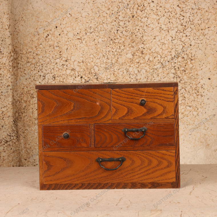 Vintage Japanese Ko-Tansu Small Chest of Drawers, Mid Showa 1946-1965 | SKU: 26M-725-2 -1