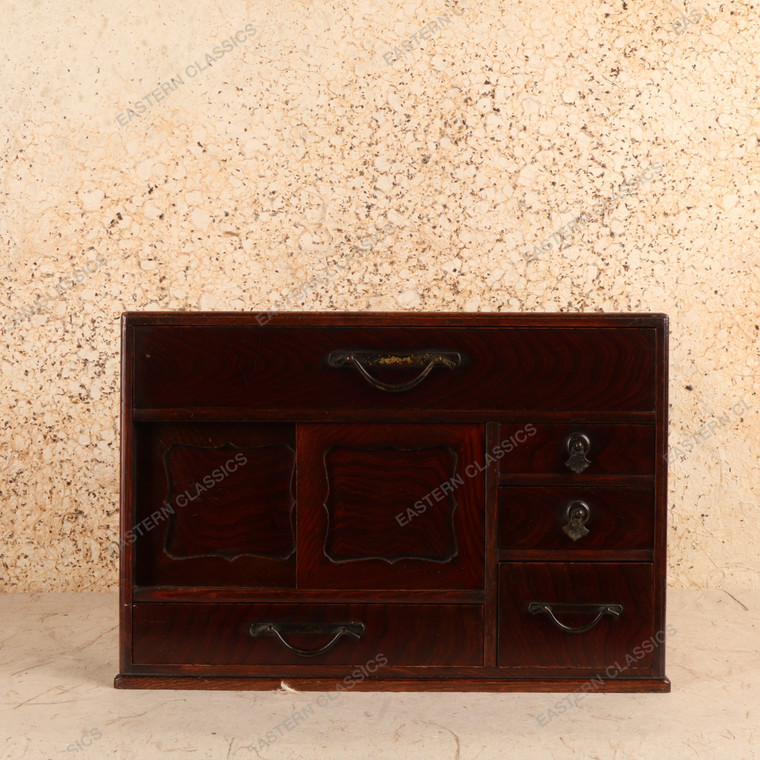 Vintage Japanese Kodansu Multi-Drawer Personal Storage Chest, Early Showa (1927-1945) | SKU: 26M-512 - 1