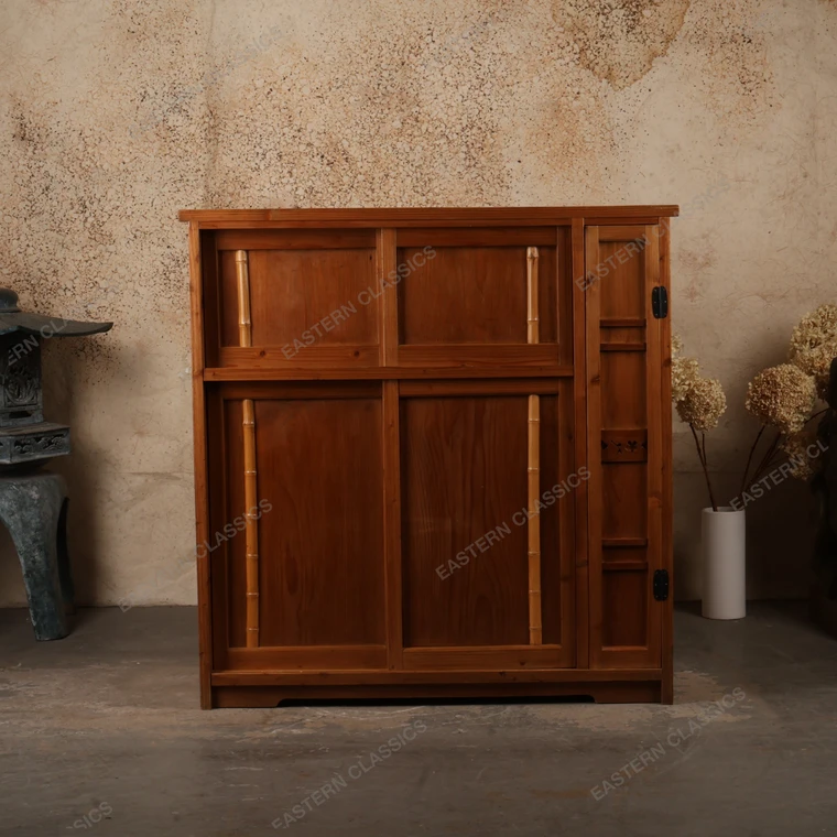 Vintage Japanese Getabako Shoe Cabinet, Mid-Showa 1946-1965 | SKU: 26J-G0110 - 1