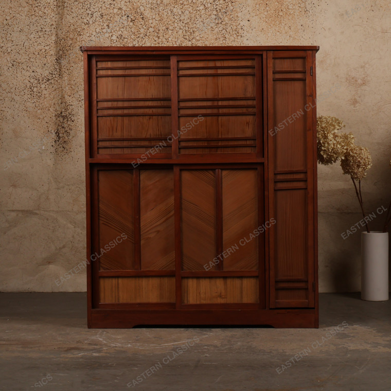 Vintage Japanese Getabako Shoe Chest, Early Showa (1927-1945) | SKU: 26J-G0134 - 1