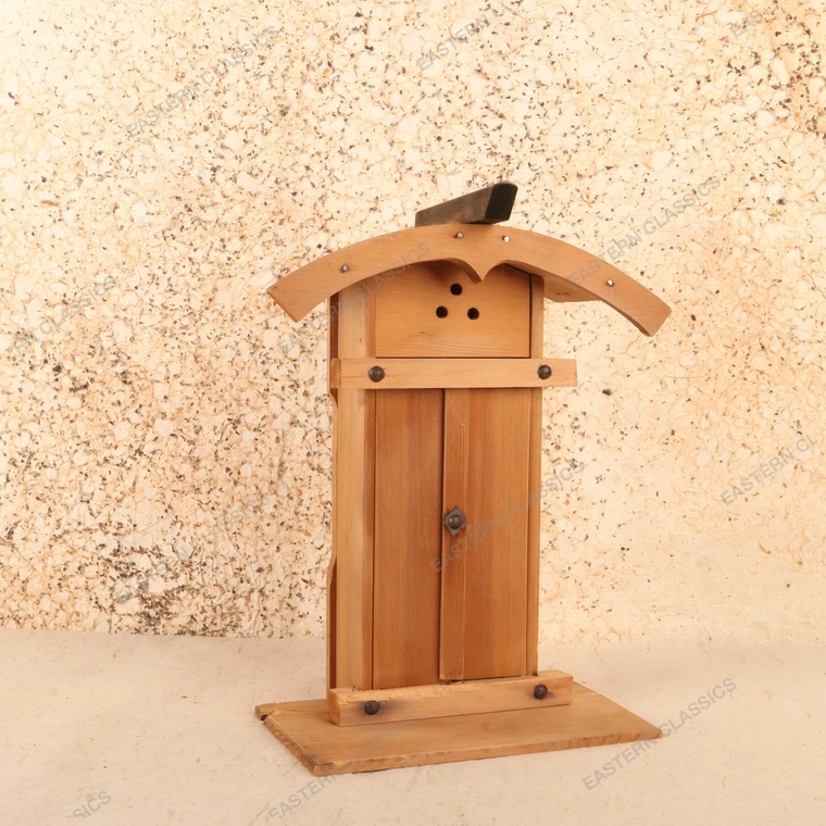 Vintage Japanese Hokora Shrine Cabinet, Early Showa 1927-1945 | SKU: 26J-0828-2 - 1