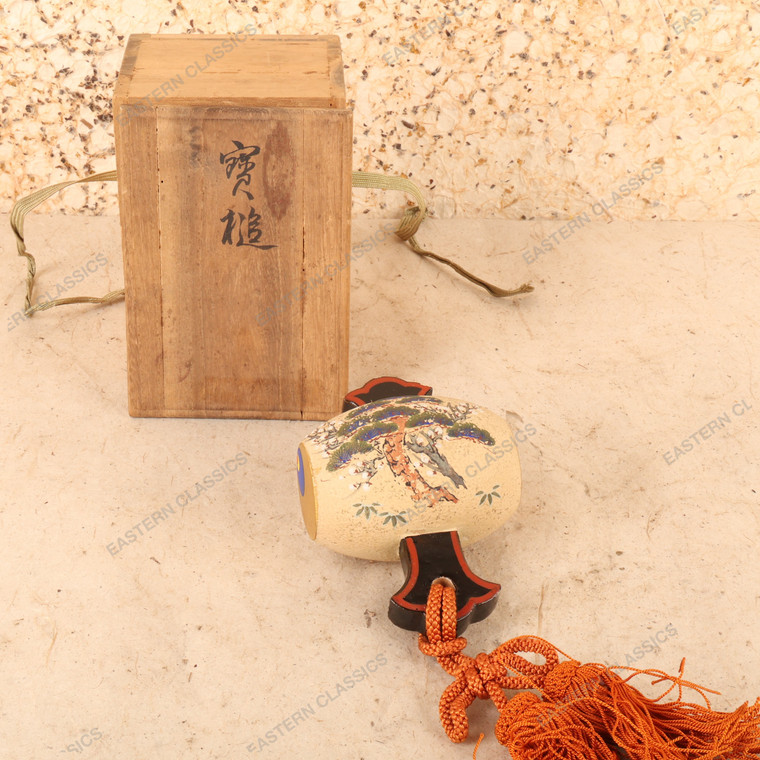 Vintage Japanese Takarazuchi Lucky Mallet Ornament, Late Showa 1966-1989 | SKU: 26J-0600-4 - 1
