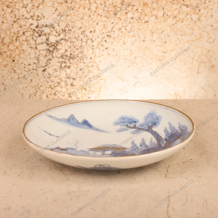 Vintage Japanese Kozara Porcelain Dish, Mid Showa 1946-1965 | SKU: 26J-0499-1 - 1