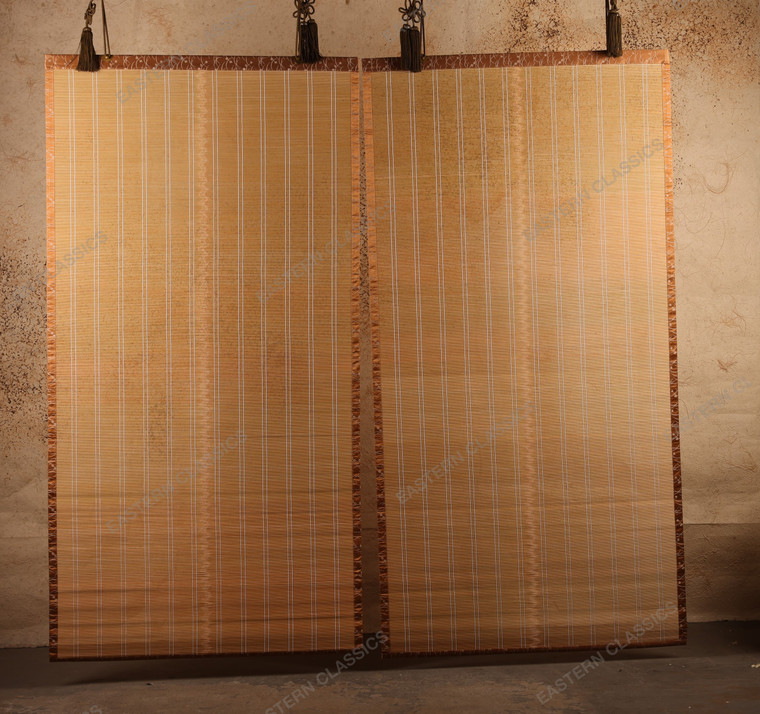 Vintage Japanese Bamboo Misu (Sudare) Hanging Screen, Heisei Era, 1990-2018 | SKU: 26J-0782 - 1
