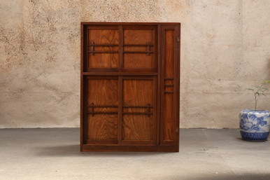 Antique Japanese Shoe Chest, Geta Bako — 1940s, Showa Era (SKU