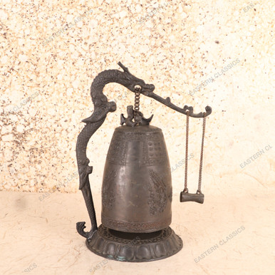 Antique Japanese Small Bell — Bronze, 1920, Taisho Era (SKU: 25S-772 ...