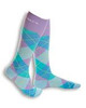 Dr. Segal's Compression Socks MEN EVERYDAY ENERGY - MEN'S SIZE A - PURPLE/BLUE ARGYLE - 15-20MMHG (1 Pair) (HH E410CMA51)