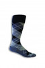 Medical Compression Socks for Men - BLACK/GREY - ARGYLE SIZE: MB-RCM STRENGTH:20-30 MMHG (1 Pair) (HH X420CMB91-R)