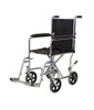 Graham Field EJ764-1 Transport Chair 19" Silver Lightweight Aluminum 250lb