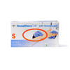 Medline MDS2584 SensiCare Silk Nitrile Powder-Free Exam Gloves, W/FILM, Small CS 2500/CS