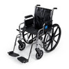 Medline MDS806400 WHEELCHAIR,20,RDLA,S/AFOOT,300LB CAP EA