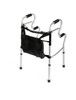 Medline MDS86410UR WALKER,3 IN 1,TWO BUTTON FOLDING,W/BAG CS 2/CS (Medline MDS86410UR)